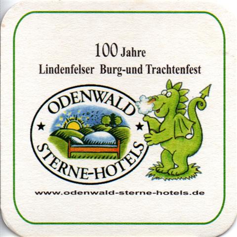 michelstadt erb-he odenwald sterne 1a (quad180-100 jahre)